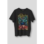 Kendim Seçtim Siyah T-shirt Opeth Metal Music Baskılı Regular Fit Tişört