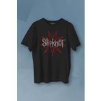Kendim Seçtim Slipknot Red Yıldız Rock Metal Music Baskılı Tişört Unisex T-Shirt