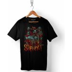 Kendim Seçtim Slıpknot Skull Rock Band Establıshed 1995 Erkek Tişört - Siyah