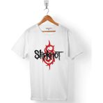 Kendim Seçtim Slıpknot Slıp Knot Ravado Goat Star Logo Erkek Tişört - Beyaz - Renkli - 2XL