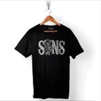 Kendim Seçtim Sons Of Anarchy Redwood Original Anarşi Eylem Baskılı Tişört Unisex T-Shirt - Siyah - XL
