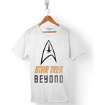 Kendim Seçtim Star Trek Beyond Logo Terran Empire Beyaz Erkek Tişört