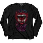 Kendim Seçtim Suıcıde Squad Batman Joker Gerçek Kötüler Uzun Kollu Tişört - 001-Siyah - XL
