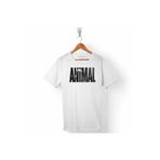 Kendim Seçtim T01B3156 Beyaz Animal Fitness Gym Tank Top Atlet Sporcu Atleti 2 Erkek T-shirt