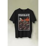 Kendim Seçtim T01S4021 Choose Somthing Fun Araba Kuru Kafa Baskılı Siyay Unisex T-shirt