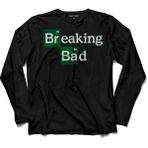 Kendim Seçtim T04S2936 Breakıng Bad Periyodik Tablo Heısenberg Uzun Kollu T-shirt