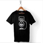 Kendim Seçtim The Barista Coffee Kahve Espresso Maker Syphon Baskılı Tişört Unisex T-Shirt - Siyah - XL