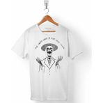 Kendim Seçtim The Truth Hurts Skull Skeleton Kuru Kafa Suit Erkek Tişört - XL - Beyaz