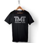 Kendim Seçtim TMT Logo The Money Team Para Takımı Baskılı Siyah Unisex T-Shirt