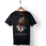 Kendim Seçtim Travıs Scott Jacques Webster Erkek Tişört - 2XL - Siyah