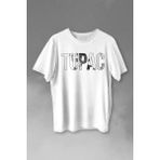 Kendim Seçtim Tupac Amaru Shakur Awesome 2pac Rap Music Baskılı Tişört T-Shirt Beyaz - XL - 63A-Beyaz