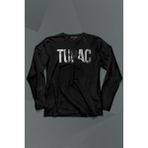 Kendim Seçtim Tupac Amaru Shakur Awesome 2pac Rap Musicuzun Kollu Tişört Baskılı T-Shirt - 001-Siyah - XL
