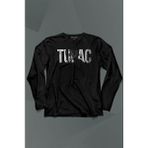 Kendim Seçtim Tupac Amaru Shakur Awesome 2pac Rap Musicuzun Kollu Tişört Baskılı T-Shirt - 001-Siyah - XS