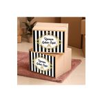Kendin Tasarla - Isimli Çeyiz Etiketi - Kendinden Yapışkanlı - A4 Ebat - (29 X 21 Cm) - (20'li Paket) - Model 43