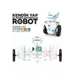 Kendin Yap Stem V01 Montaj Robot | Yerçekimi Sensörlü El Bandı Kumandalı Eğitici Oyuncak Robot