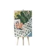 Kendin Yap Tatil Keyfi - Holiday Vibes/Sayılarla Boyama Kanvas Tablo Seti-56 * 70 CM (Tuvale Gerili)