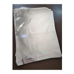 Kendinden Bantlı Metalize Gümüş Rengi Hediye Paketi-hediyelik Poşeti- 25x35-100 Adet