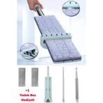 Kendinden Sıkmalı Handy Mop, Kovasız Tablet Mop ve Yedek Bez Hediyeli - Bej - Seçenek 1