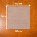 Kendinden Yapışkanlı Alkantara Süet Suni Deri 50 x 50 - Vizon - 50 cm