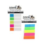 Kendinden Yapışkanlı Ayraç Postit 5 Renkli 2 Paket Yapışkanlı Not Kağıdı Transparan Parmak Ayraç İndeks Seperatör 5 Li M