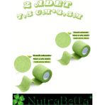 Kendinden Yapışkanlı Coban Bandajlar Spor Nonwoven Su Geçirmez Bilek Ayak Bileği Parmak Koruma Dövme 2 Ad - Yeşil