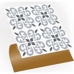 Kendinden Yapışkanlı Geometrik 034 Desenli Pvc Karo 30X30 cm (33 Adet) 3m2