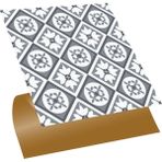Kendinden Yapışkanlı Geometrik 038 Desenli Pvc Karo 30X30 cm (33 Adet) 3m2