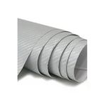 Kendinden Yapışkanlı Gri Karbon Kaplama Folyosu 127 Cm X 20 Cm
