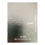 Kendinden Yapışkanlı Gümüş Suni Deri 21X30 Cm Çanta Ayakkabı Sandalye Koltuk Tamiri Kumaşı