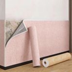 Kendinden Yapışkanlı Isı Yalıtımlı Duvar Kağıdı, 5 mm Köpük Duvar Panelleri, Su Geçirmez ve Çıkarılabilir, Nem/Küf Önleyici(İnk, 50 cm x 50 m)