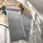 Kendinden Yapışkanlı Jelatin Poşet Bantlı Şeffaf Opp Torba Paket 50li 12x25 CM