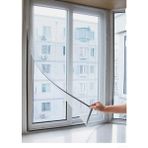 Kendinden Yapışkanlı Pencere Sineklik – 75X125 cm | Kolay Montaj – Yıkanabilir Tül