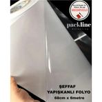 Kendinden Yapışkanlı Şeffaf Masa Yüzey Koruma Folyosu 68 Cm X 6 Metre