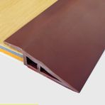 Kendinden Yapışkanlı Üst Üste Binme Eşik Azaltıcı, 7 cm Genişliğinde Döşeme Karosu Laminat Kenar Geçiş Şeridi, PVC Esnek Düz Halı Kilim Kenarlık Şeritleri, Açık Gri,Ligjt Grey-3m/9.8ft Length