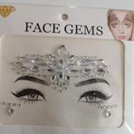 Kendinden Yapışkanlı Yüz Taşı Sticker Face Gems Model model 13