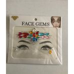 Kendinden Yapışkanlı Yüz Taşı Sticker Face Gems Model12