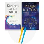 Kendine Akan Nehir Zuhal Doğan - İnsanın İçsel Keşfi - 2 Kitap + Alfa Moda Kalem