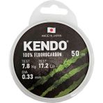 Kendo 100% Fluorocarbon White 50M Misina 0.25MM/4.65 kg