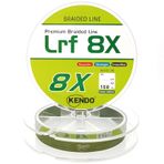 Kendo 150 mt LRF 8X8 Kat Örgü Dynema Yeşil İp Misina