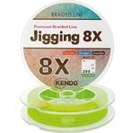 Kendo 300 mt Jigging 8x8 Kat Örgü Dynema Yeşil İp Misina