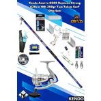 Kendo Azurro 6500 Remixon Strong 420Cm 100-250Gr Tam Takım Surf Olta Seti