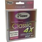 Kendo Classic 4x 300m Multicolor Örgü İp Misina - 0,16mm