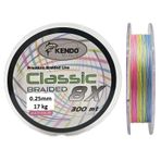 Kendo Classic 8x 0.25mm 300m Multicolor Örgü İp Misina