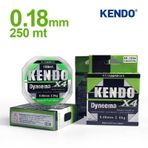 Kendo Dyneema 4 Örgü 0,18 mm 250 mt İp Misina