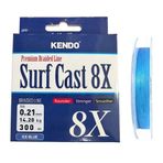 Kendo Ice Blue 0,21 mm Surf Cast 8x Fıghtıng 300 mt Örgü İp