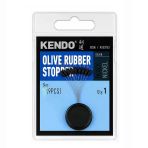 Kendo Olive Rubber Kauçuk Misina Stopper 9Adet