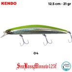 Kendo Seabass Minnow 125F 12.5cm 21gr. Sahte Balık Renk 04