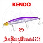 Kendo Seabass Minnow 125F 12.5cm 21gr. Sahte Balık Renk 29