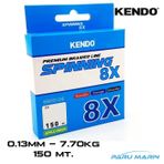 Kendo Spinning 8X Açık Yeşil 0.13 mm -150 m Örgü Ip Misina