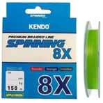 Kendo Spinning 8x Kat Fighting 150MT Örgü Ip Misina (Apple Green) - 0,15mm